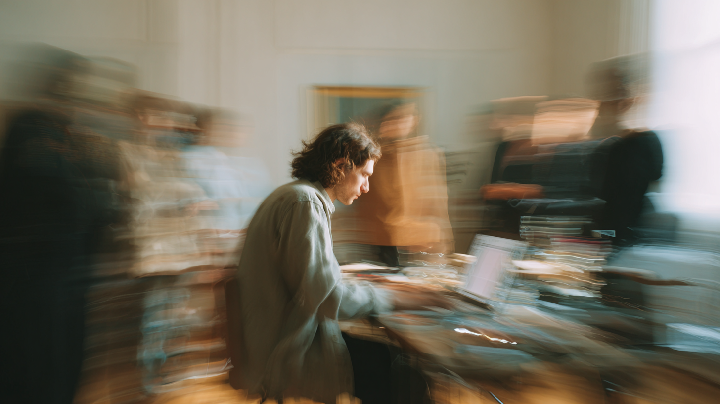 Person working in motion - shipping is the moat